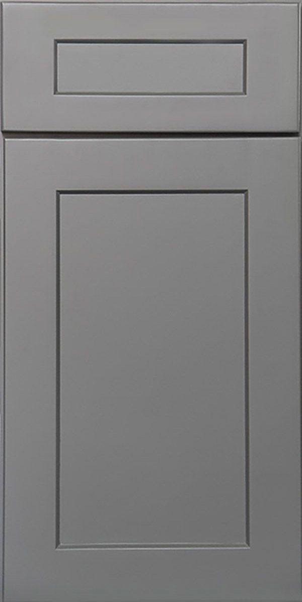 Dark Gray Shaker Cabinet Door